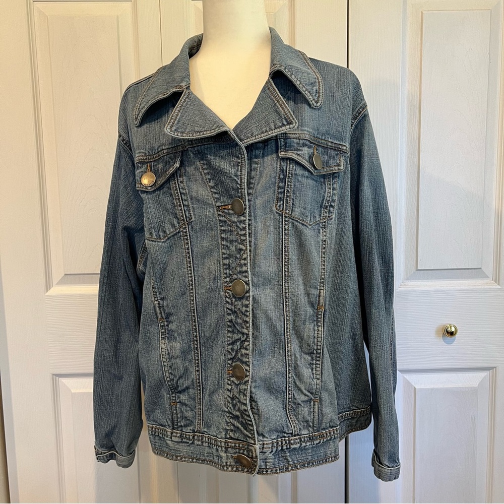🍋 Venezia Blue Denim Jean Jacket